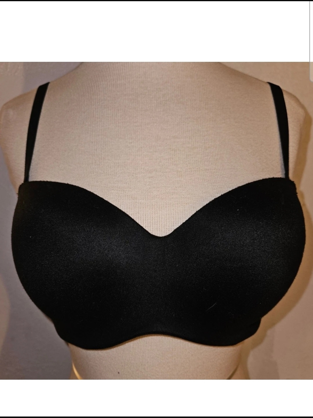 Victoria's Secret Black Bra Size 34 DD Body By Victoria 3 Clasp Underwire
